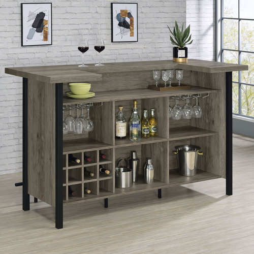 Wayfair Black Home Bars & Bar Sets You'll Love in 2023